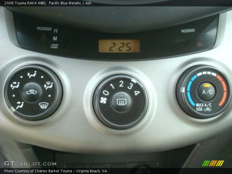 Pacific Blue Metallic / Ash 2008 Toyota RAV4 4WD