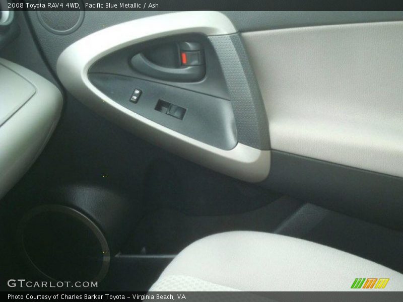 Pacific Blue Metallic / Ash 2008 Toyota RAV4 4WD
