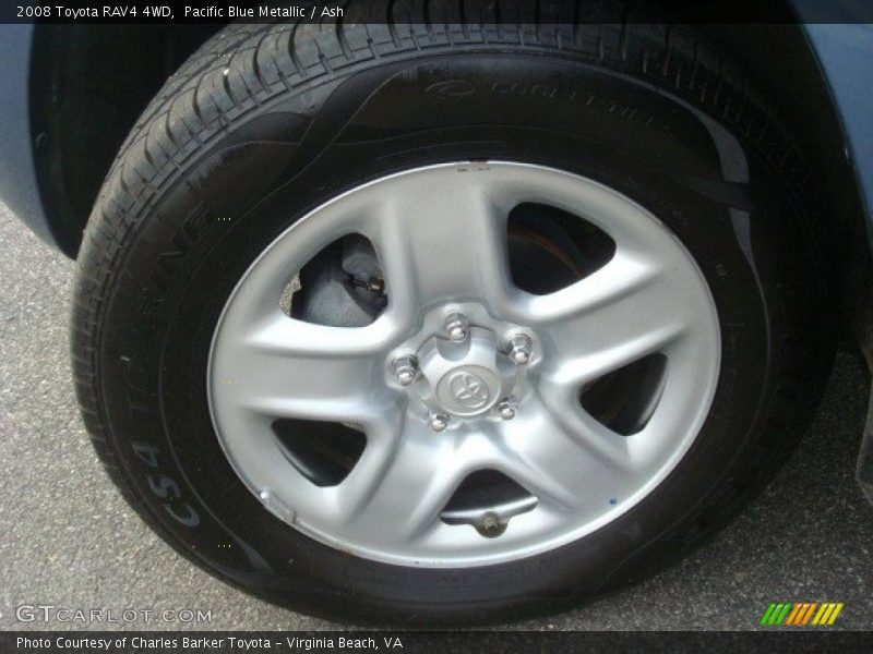 Pacific Blue Metallic / Ash 2008 Toyota RAV4 4WD