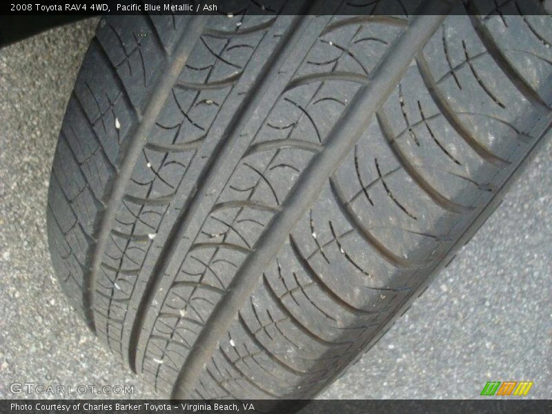 Pacific Blue Metallic / Ash 2008 Toyota RAV4 4WD