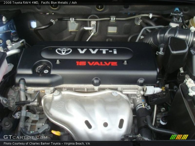 Pacific Blue Metallic / Ash 2008 Toyota RAV4 4WD