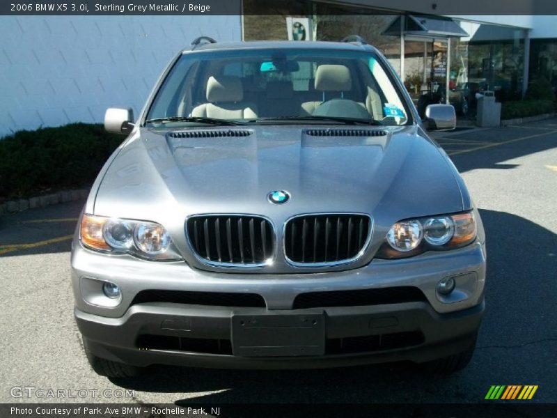 Sterling Grey Metallic / Beige 2006 BMW X5 3.0i