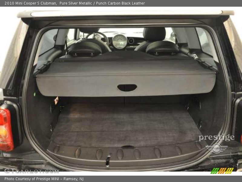 Pure Silver Metallic / Punch Carbon Black Leather 2010 Mini Cooper S Clubman