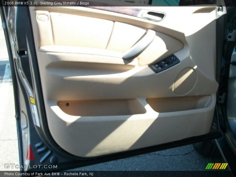 Sterling Grey Metallic / Beige 2006 BMW X5 3.0i