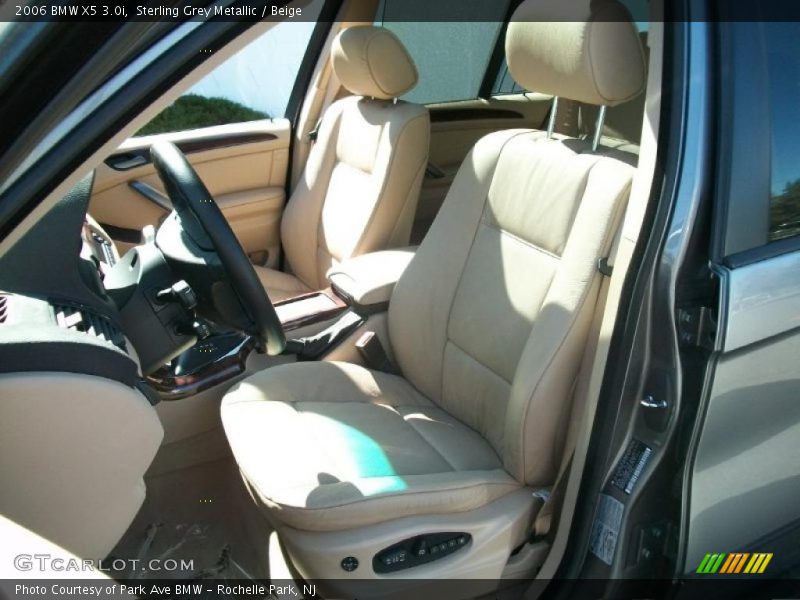 Sterling Grey Metallic / Beige 2006 BMW X5 3.0i