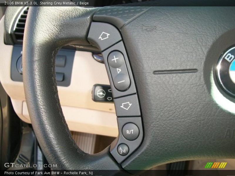 Sterling Grey Metallic / Beige 2006 BMW X5 3.0i