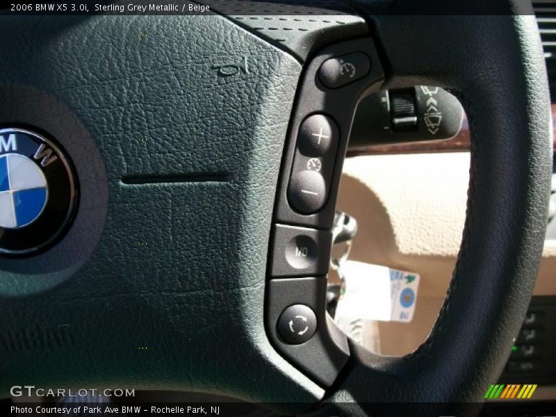 Sterling Grey Metallic / Beige 2006 BMW X5 3.0i