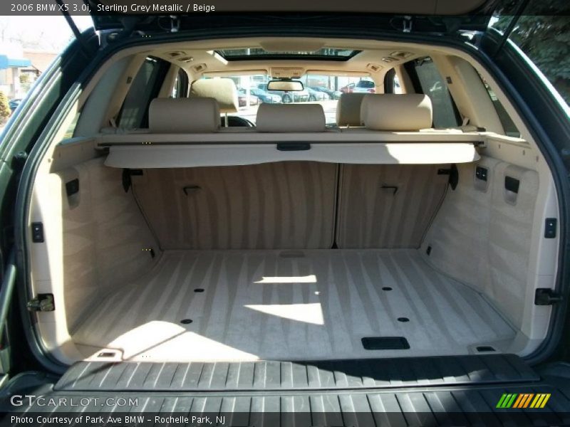 Sterling Grey Metallic / Beige 2006 BMW X5 3.0i