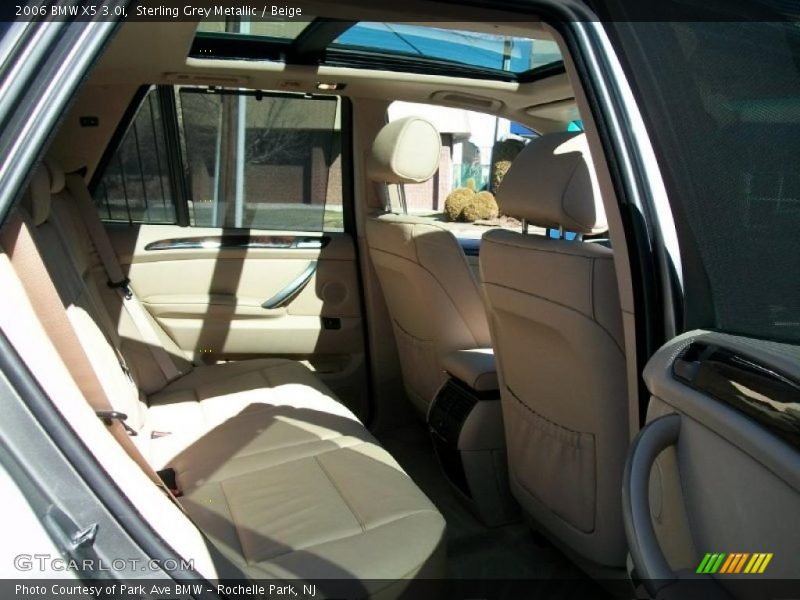 Sterling Grey Metallic / Beige 2006 BMW X5 3.0i