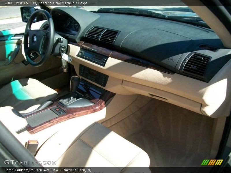 Sterling Grey Metallic / Beige 2006 BMW X5 3.0i
