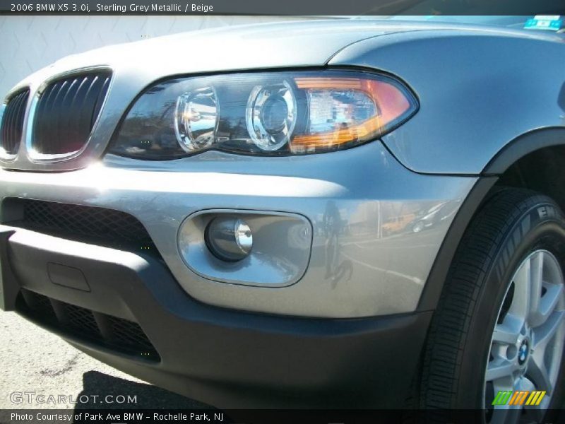 Sterling Grey Metallic / Beige 2006 BMW X5 3.0i