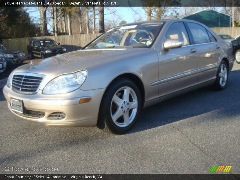 Desert Silver Metallic / Java 2004 Mercedes-Benz S 430 Sedan