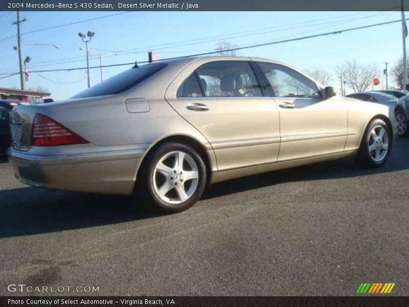 Desert Silver Metallic / Java 2004 Mercedes-Benz S 430 Sedan