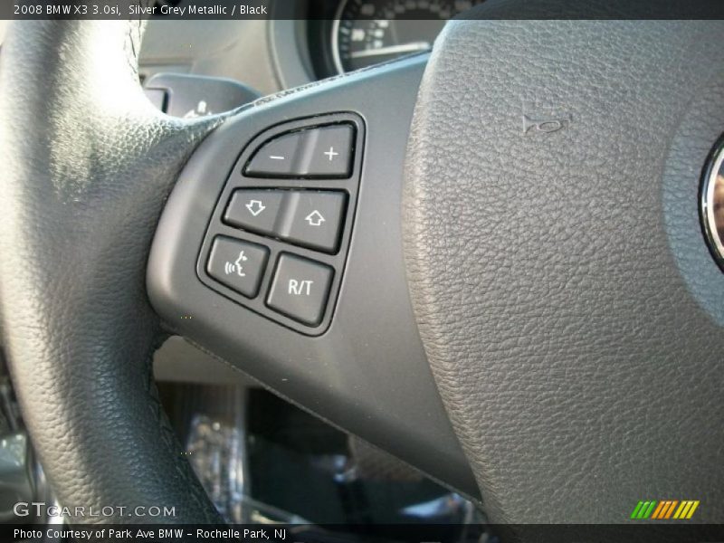Silver Grey Metallic / Black 2008 BMW X3 3.0si
