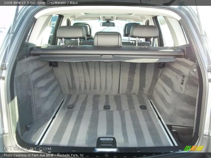 Silver Grey Metallic / Black 2008 BMW X3 3.0si