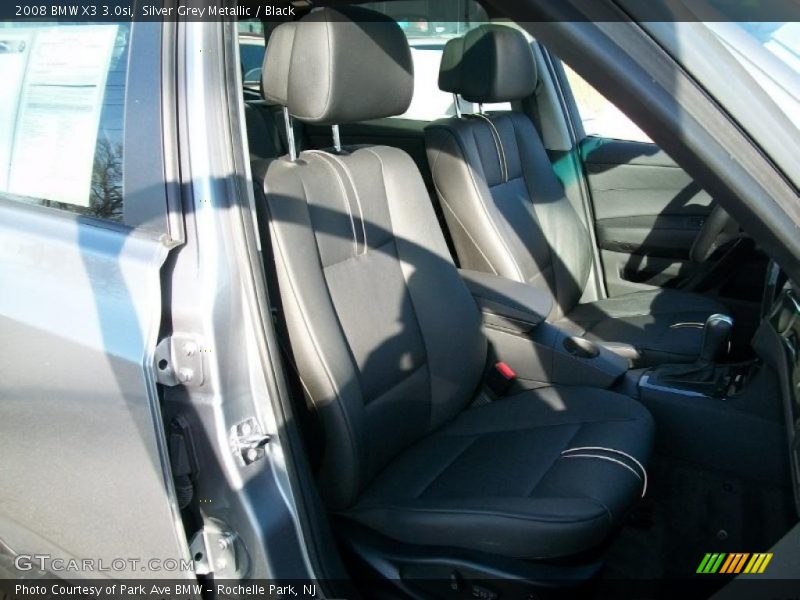 Silver Grey Metallic / Black 2008 BMW X3 3.0si