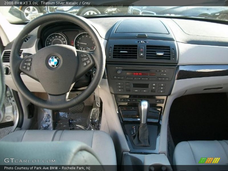 Titanium Silver Metallic / Grey 2008 BMW X3 3.0si