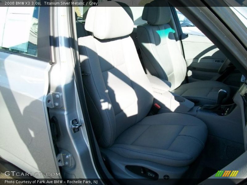 Titanium Silver Metallic / Grey 2008 BMW X3 3.0si