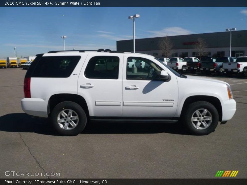 Summit White / Light Tan 2010 GMC Yukon SLT 4x4