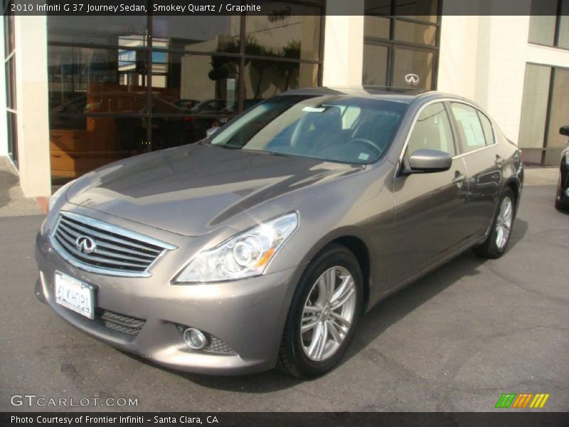 Front 3/4 View of 2010 G 37 Journey Sedan