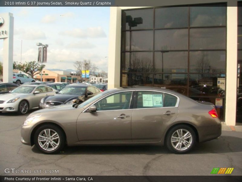 Smokey Quartz / Graphite 2010 Infiniti G 37 Journey Sedan