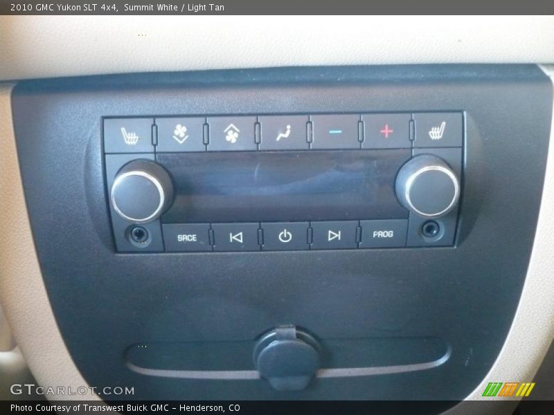 Summit White / Light Tan 2010 GMC Yukon SLT 4x4