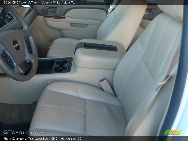 Summit White / Light Tan 2010 GMC Yukon SLT 4x4