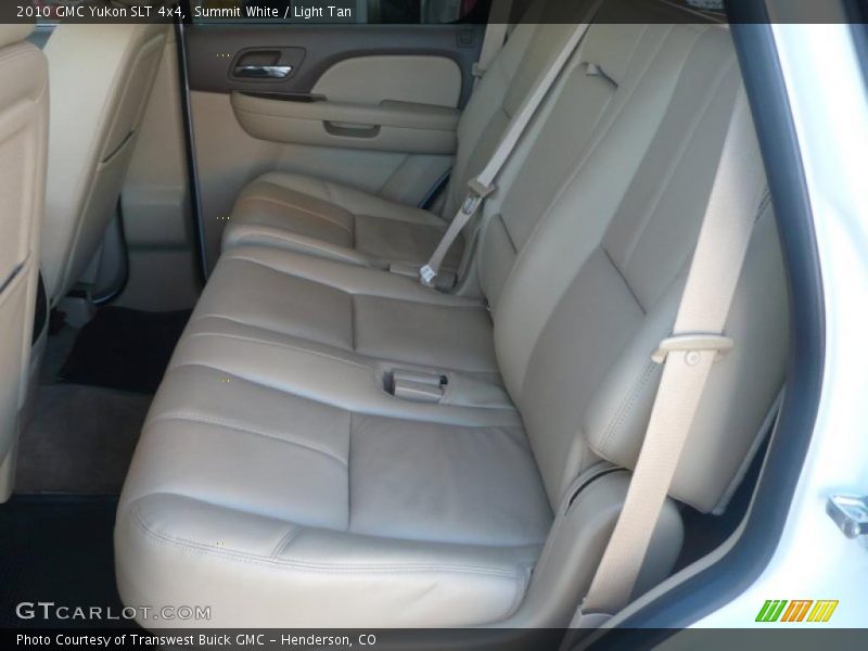 Summit White / Light Tan 2010 GMC Yukon SLT 4x4