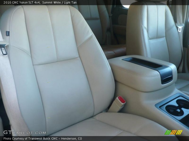 Summit White / Light Tan 2010 GMC Yukon SLT 4x4
