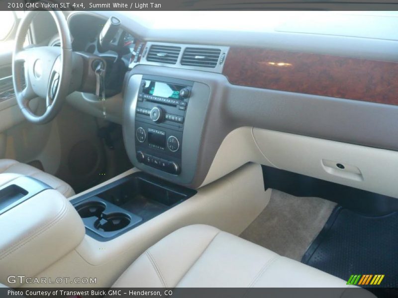 Summit White / Light Tan 2010 GMC Yukon SLT 4x4