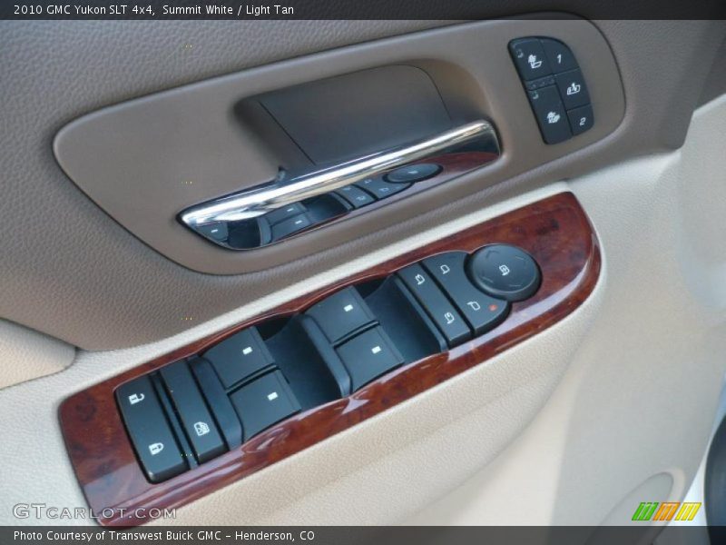Summit White / Light Tan 2010 GMC Yukon SLT 4x4