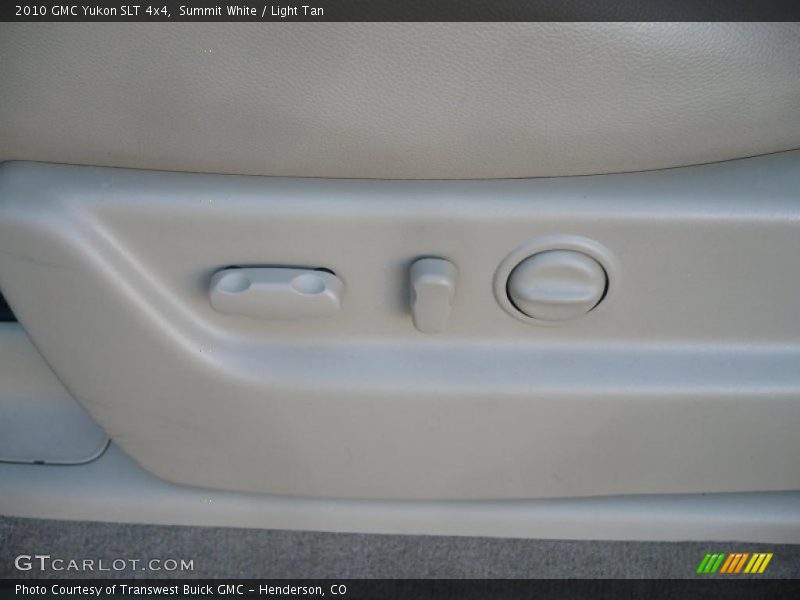 Summit White / Light Tan 2010 GMC Yukon SLT 4x4