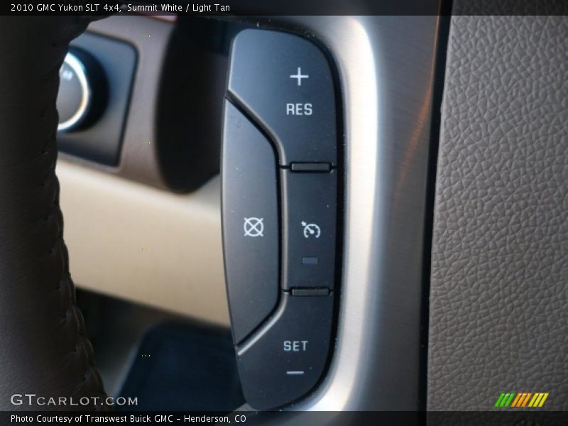 Summit White / Light Tan 2010 GMC Yukon SLT 4x4
