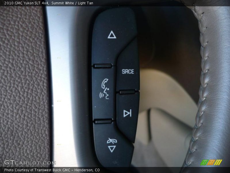 Summit White / Light Tan 2010 GMC Yukon SLT 4x4