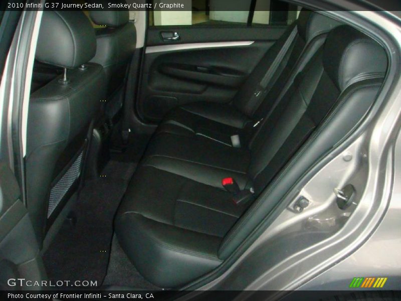  2010 G 37 Journey Sedan Graphite Interior