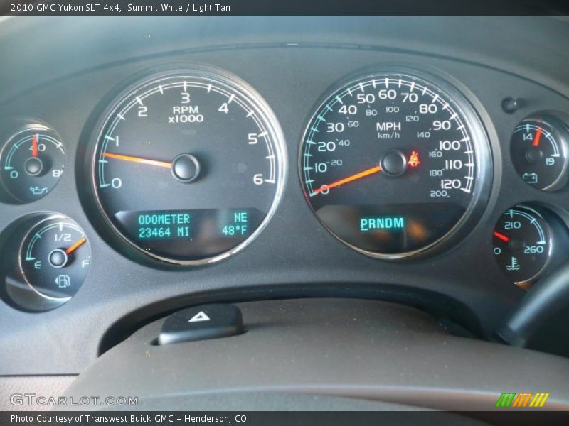 Summit White / Light Tan 2010 GMC Yukon SLT 4x4