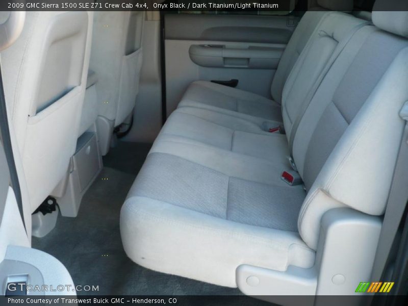Onyx Black / Dark Titanium/Light Titanium 2009 GMC Sierra 1500 SLE Z71 Crew Cab 4x4