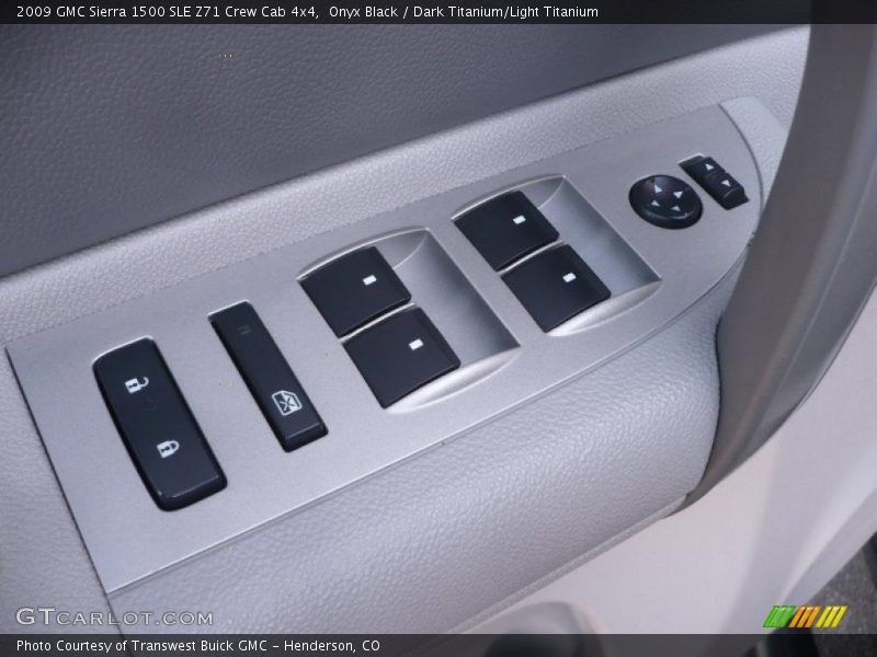 Onyx Black / Dark Titanium/Light Titanium 2009 GMC Sierra 1500 SLE Z71 Crew Cab 4x4