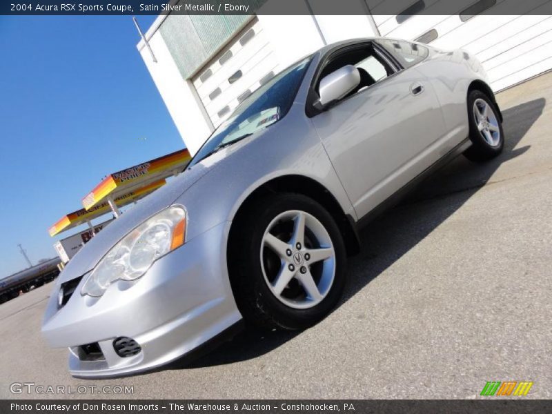 Satin Silver Metallic / Ebony 2004 Acura RSX Sports Coupe