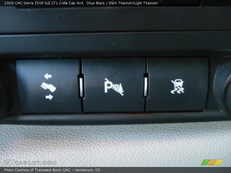 Onyx Black / Dark Titanium/Light Titanium 2009 GMC Sierra 1500 SLE Z71 Crew Cab 4x4
