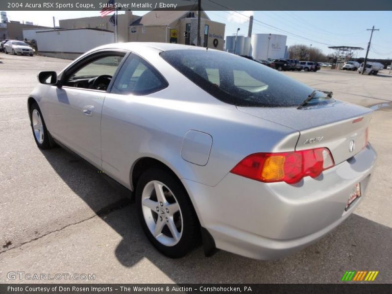 Satin Silver Metallic / Ebony 2004 Acura RSX Sports Coupe