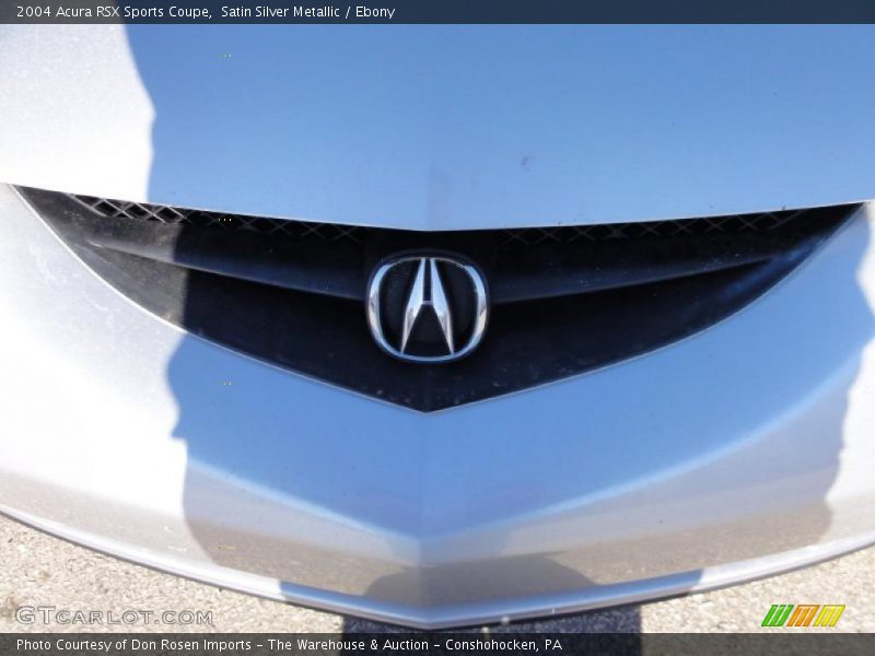 Satin Silver Metallic / Ebony 2004 Acura RSX Sports Coupe