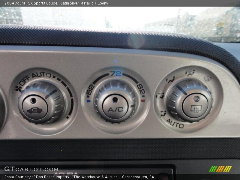 Controls of 2004 RSX Sports Coupe