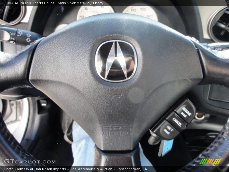 Satin Silver Metallic / Ebony 2004 Acura RSX Sports Coupe
