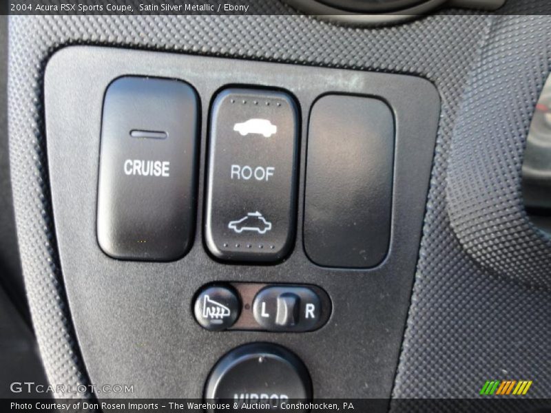 Controls of 2004 RSX Sports Coupe