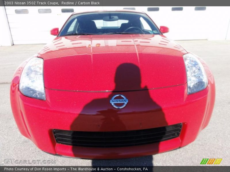 Redline / Carbon Black 2003 Nissan 350Z Track Coupe