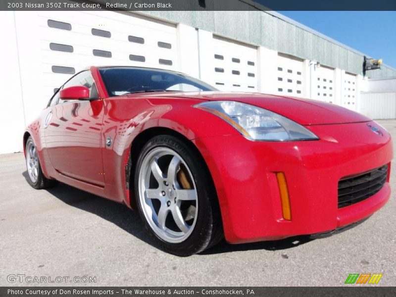 Redline / Carbon Black 2003 Nissan 350Z Track Coupe