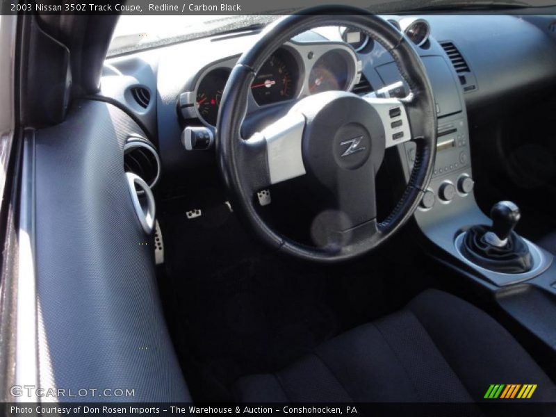 Redline / Carbon Black 2003 Nissan 350Z Track Coupe