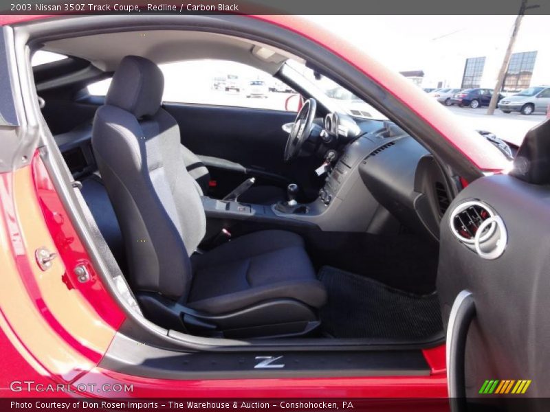 Redline / Carbon Black 2003 Nissan 350Z Track Coupe