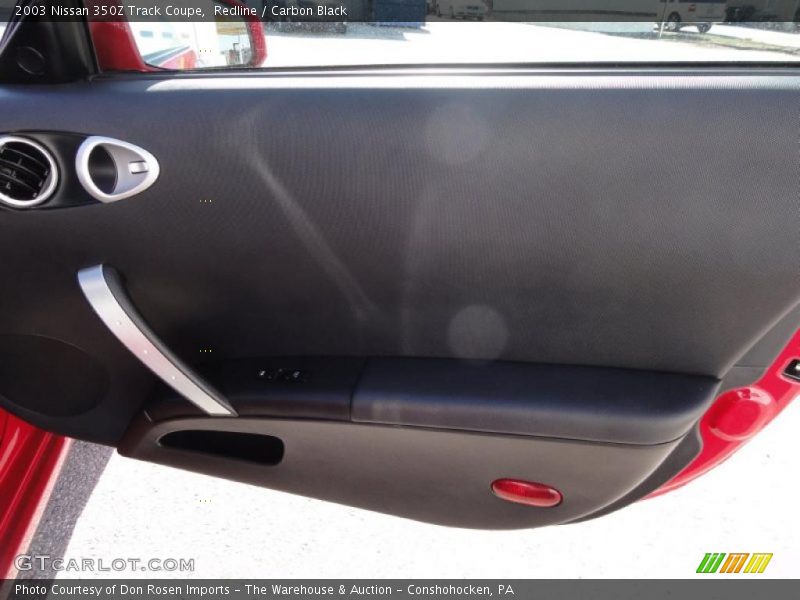 Redline / Carbon Black 2003 Nissan 350Z Track Coupe